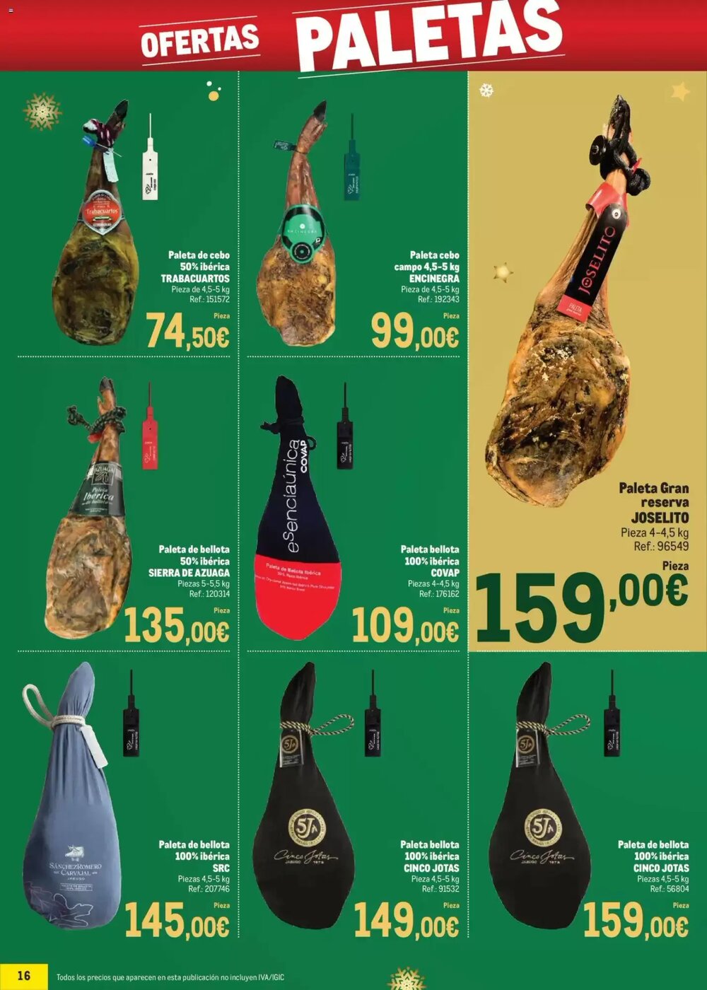 Folleto promocional de Makro válido desde el 09/12/2025 - Página 16.