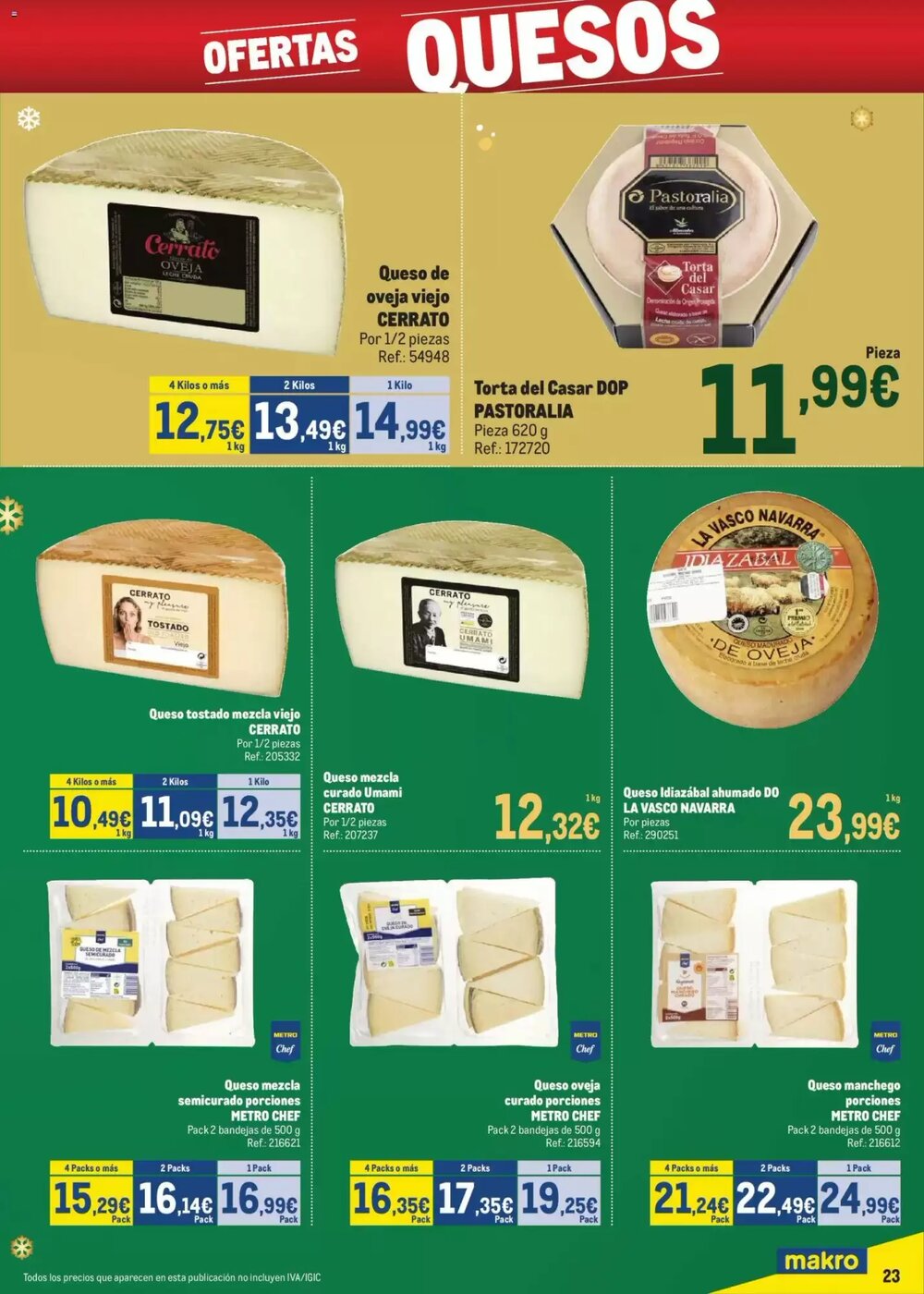 Folleto promocional de Makro válido desde el 09/12/2025 - Página 23.