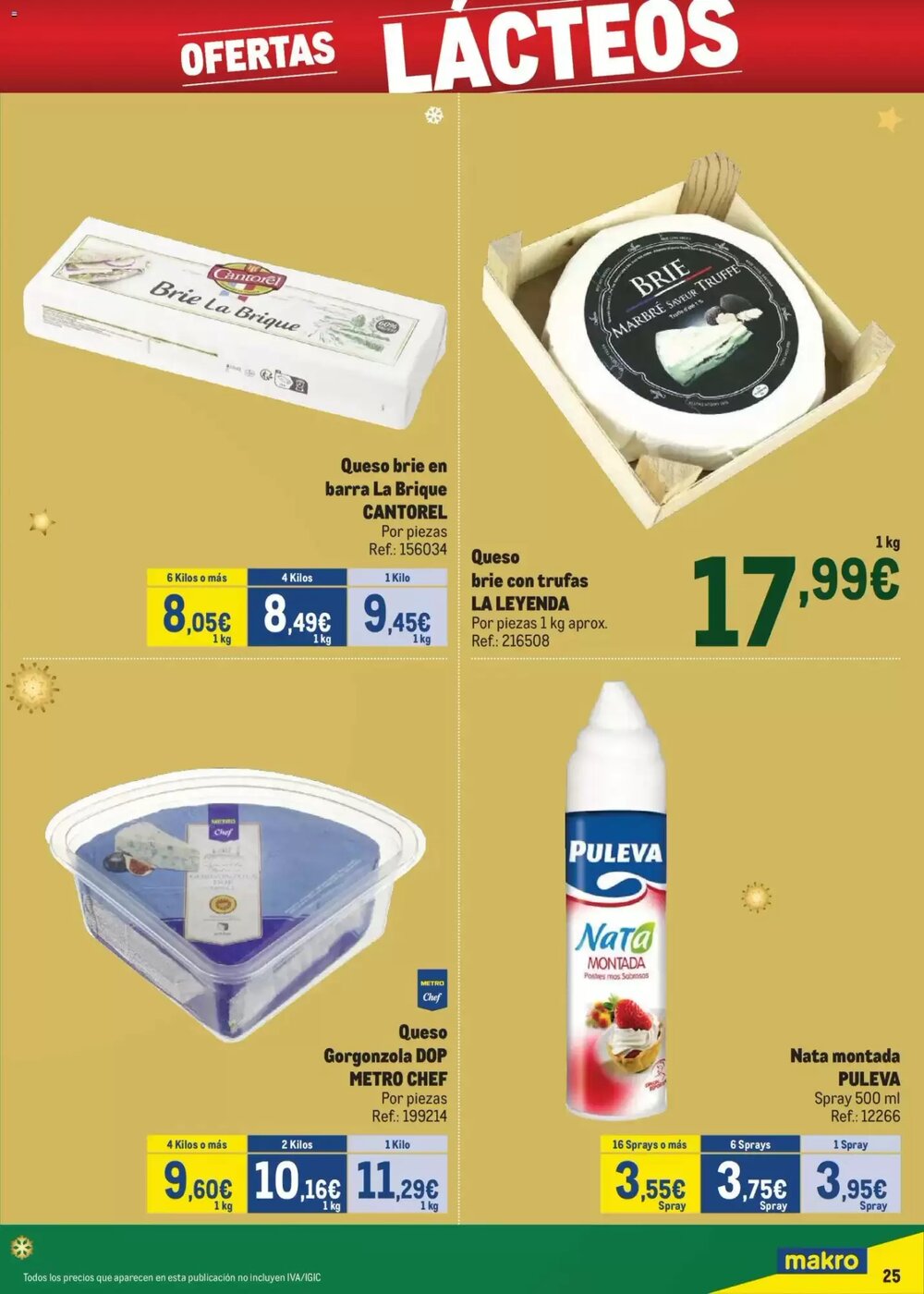 Folleto promocional de Makro válido desde el 09/12/2025 - Página 25.