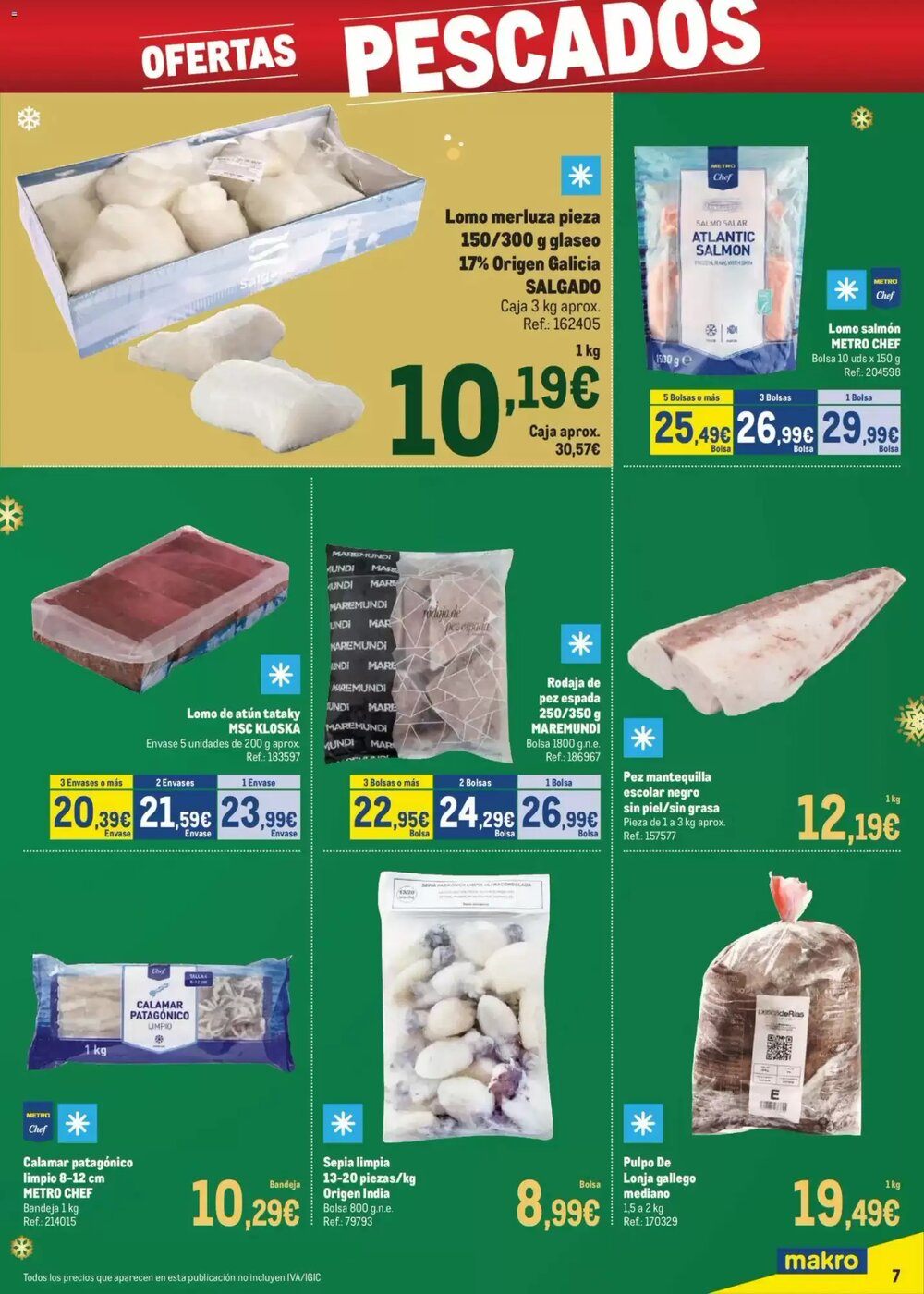 Folleto promocional de Makro válido desde el 09/12/2025 - Página 7.