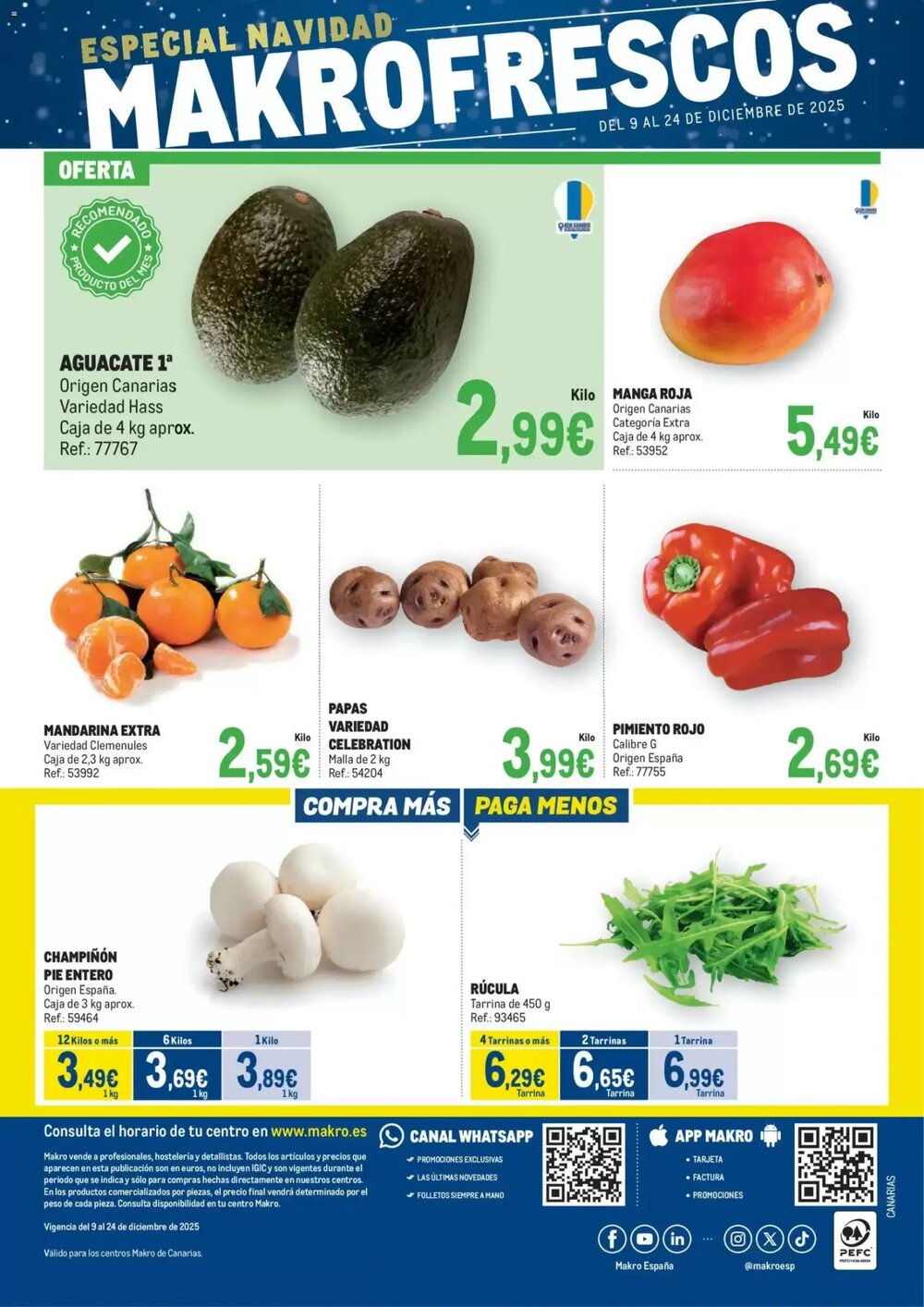 Folleto promocional de Makro válido desde el 09/12/2025 - Página 2.