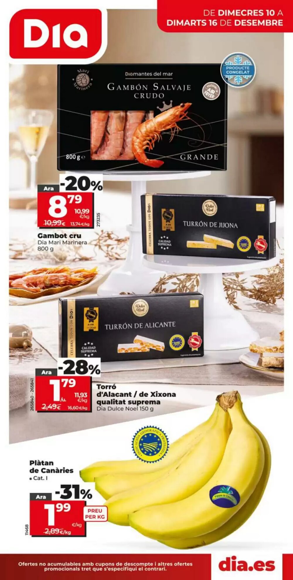 Folleto promocional de Dia válido desde el 10/12/2025 - Página 1.