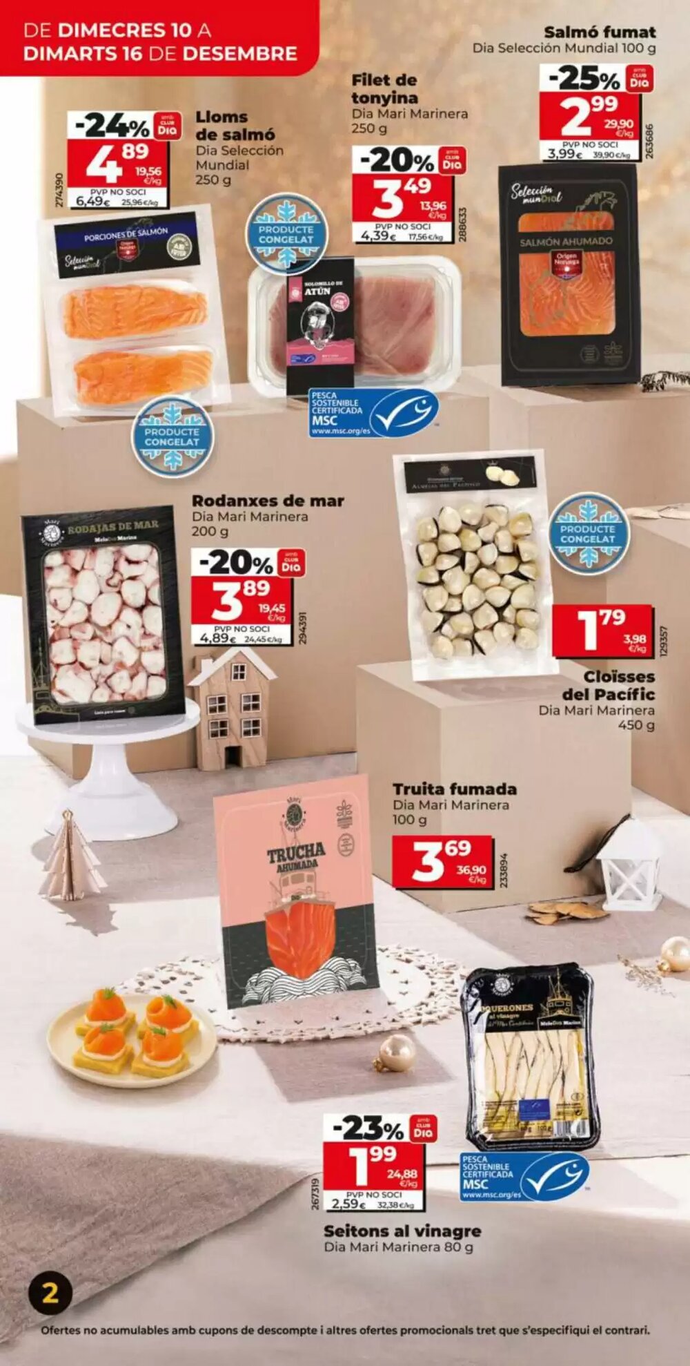 Folleto promocional de Dia válido desde el 10/12/2025 - Página 2.