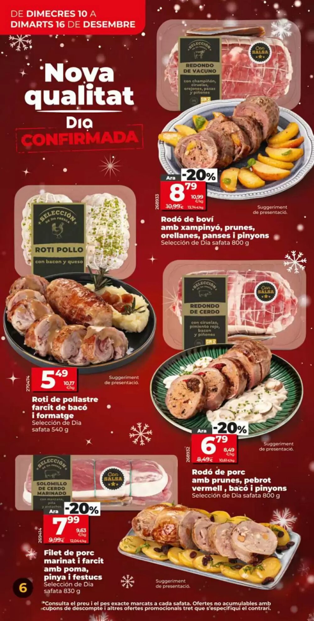 Folleto promocional de Dia válido desde el 10/12/2025 - Página 6.