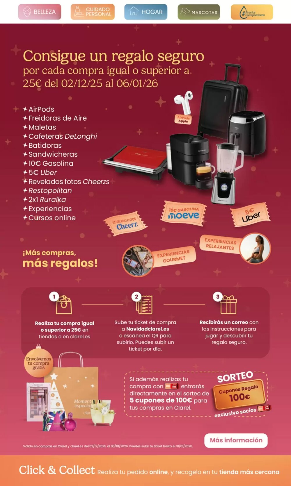 Folleto promocional de Clarel válido desde el 10/12/2025 - Página 2.