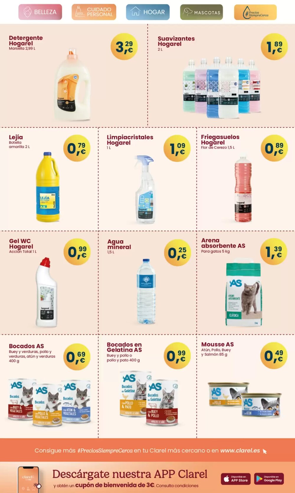 Folleto promocional de Clarel válido desde el 10/12/2025 - Página 21.