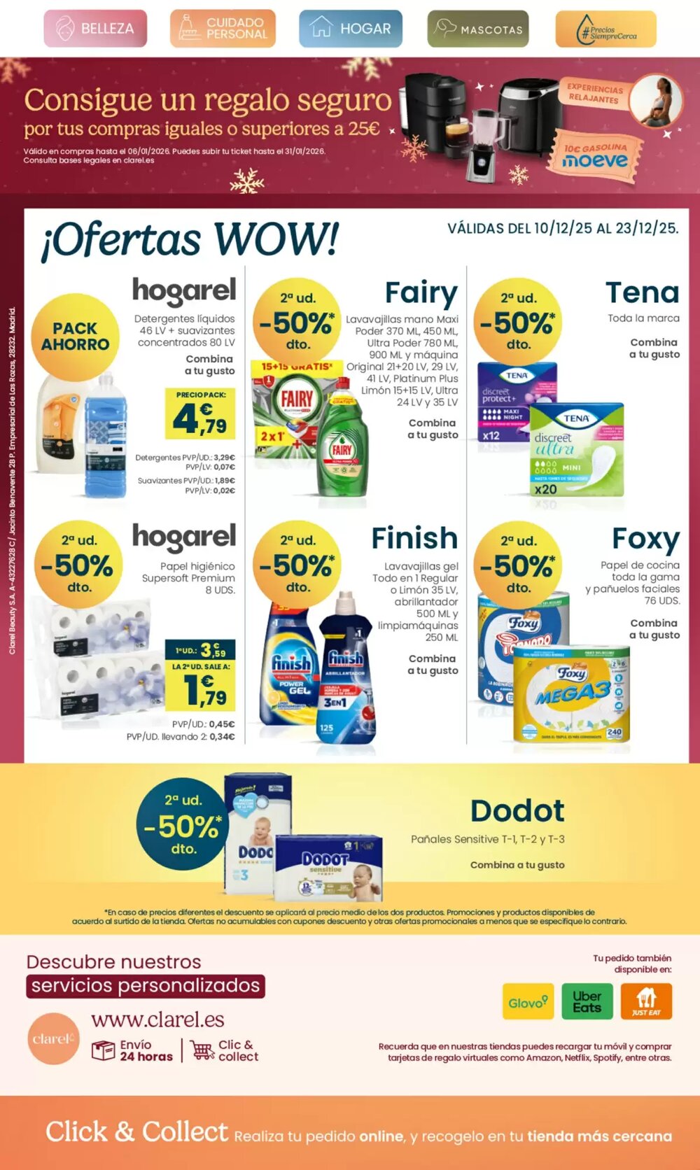 Folleto promocional de Clarel válido desde el 10/12/2025 - Página 22.