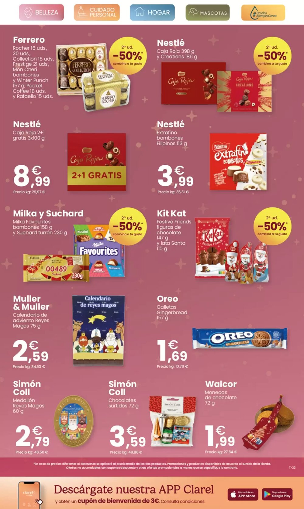 Folleto promocional de Clarel válido desde el 10/12/2025 - Página 9.