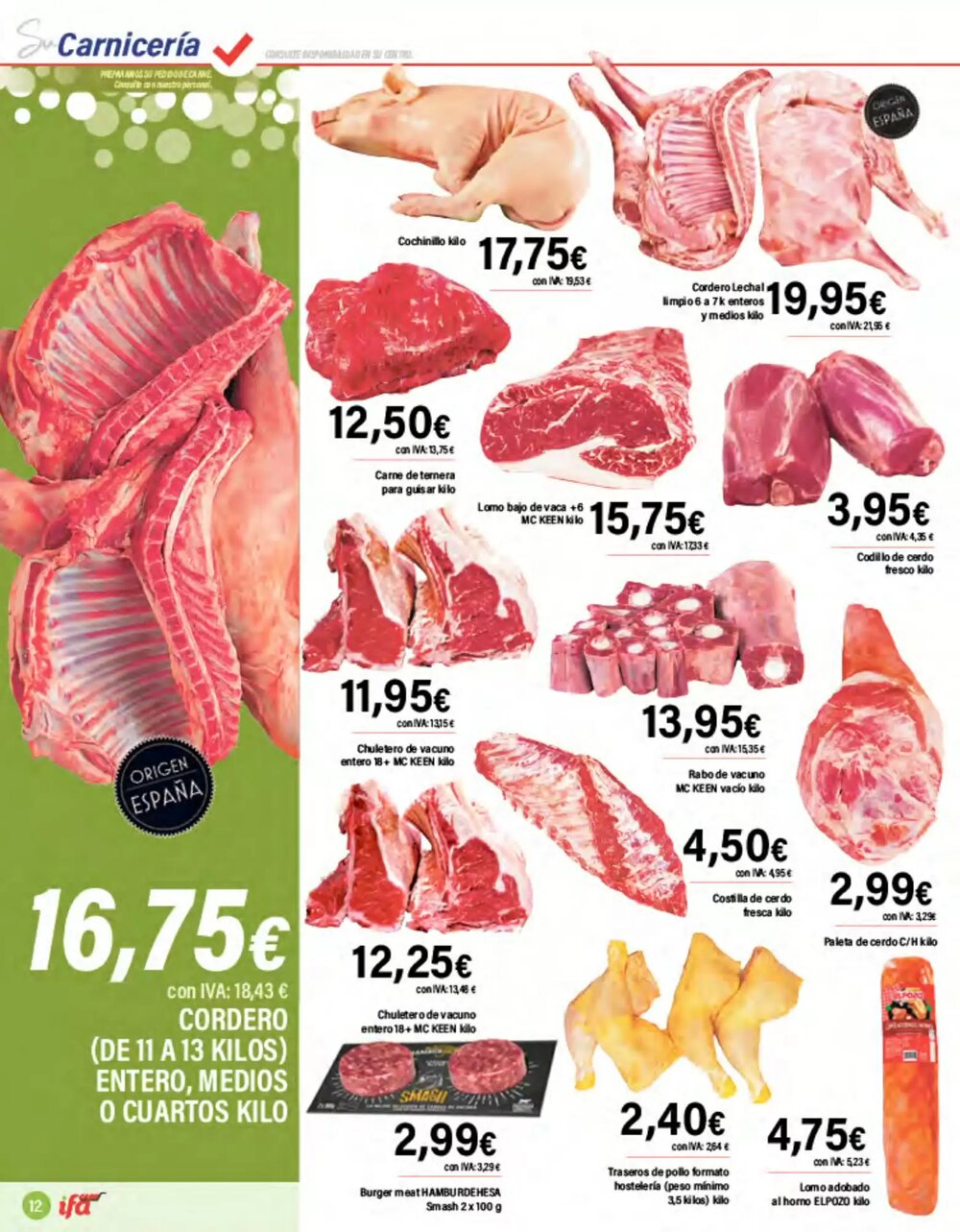 Folleto promocional de Cash Ifa válido desde el 10/12/2025 - Página 12.