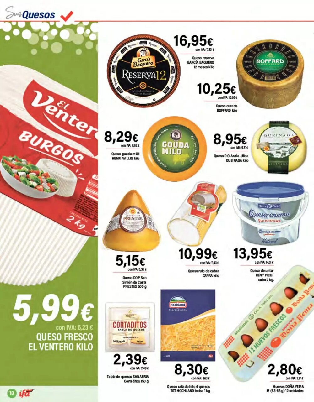 Folleto promocional de Cash Ifa válido desde el 10/12/2025 - Página 18.