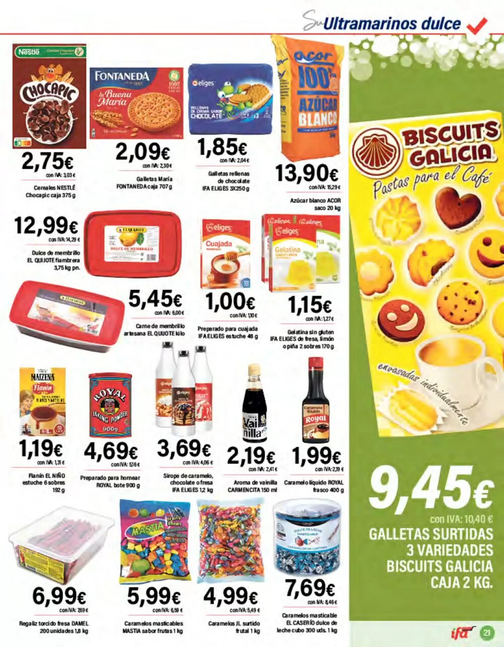 Folleto promocional de Cash Ifa válido desde el 10/12/2025 - Página 21.
