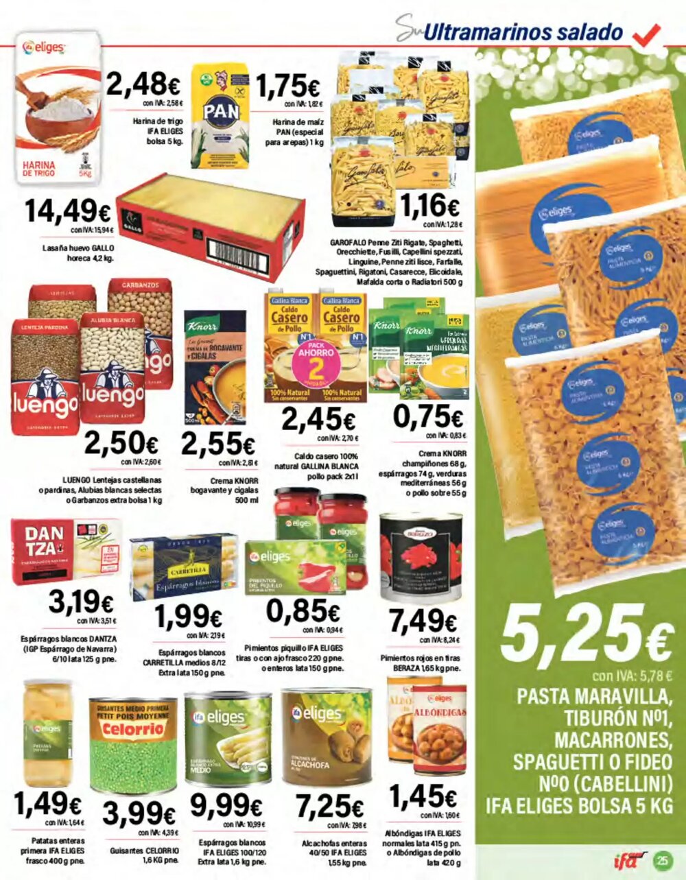 Folleto promocional de Cash Ifa válido desde el 10/12/2025 - Página 25.