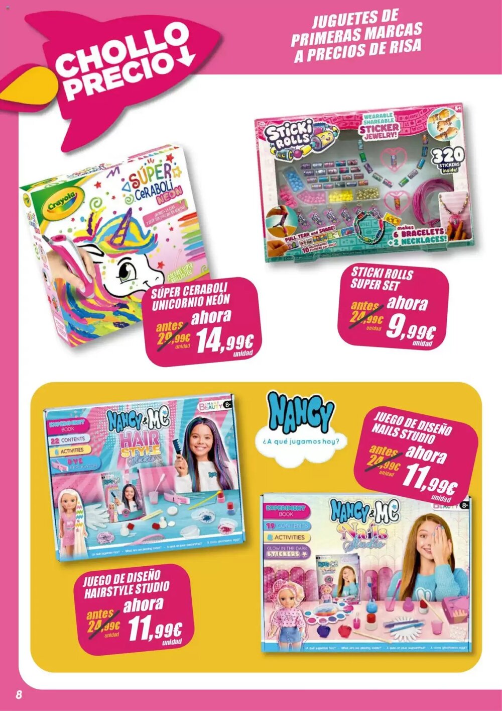 Folleto promocional de Toy Planet válido desde el 10/12/2025 - Página 8.