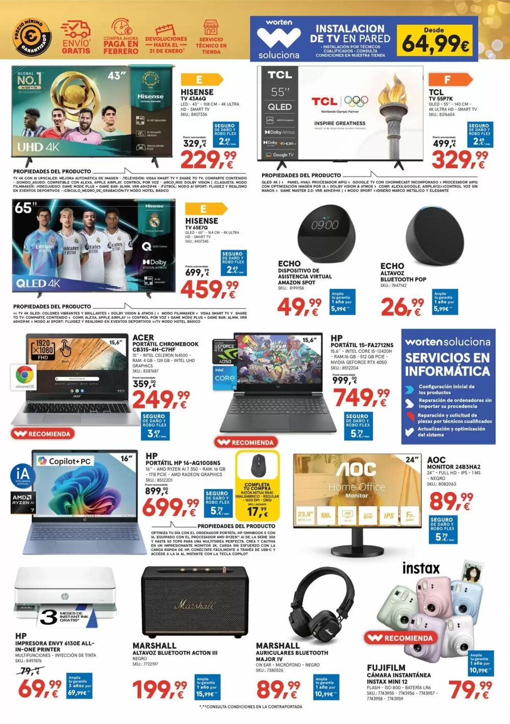 Folleto promocional de Worten válido desde el 10/12/2025 - Página 3.