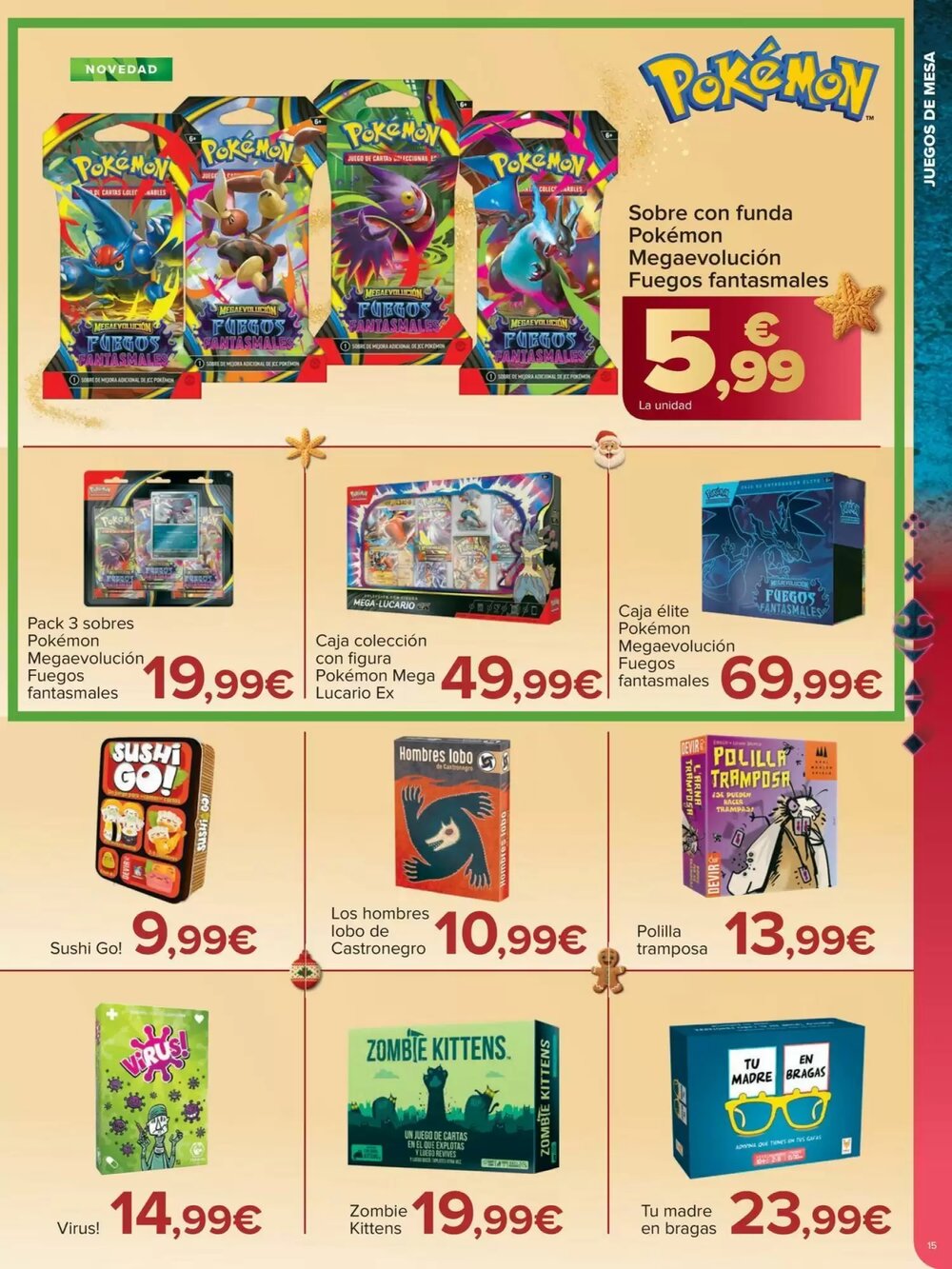 Folleto promocional de Carrefour válido desde el 10/12/2025 - Página 15.