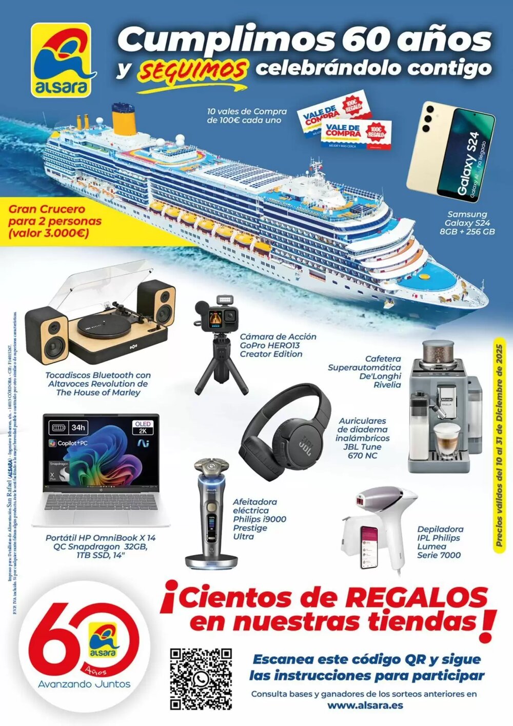 Folleto promocional de Alsara Supermercados válido desde el 10/12/2025 - Página 1.