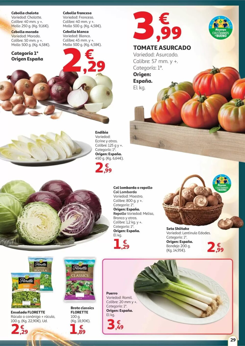 Folleto promocional de Alcampo válido desde el 11/12/2025 - Página 29.