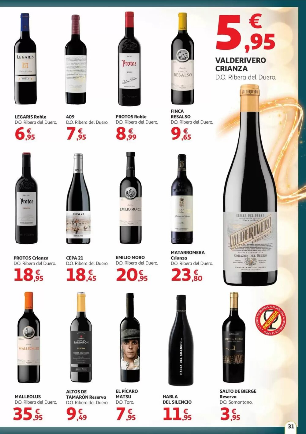 Folleto promocional de Alcampo válido desde el 11/12/2025 - Página 31.