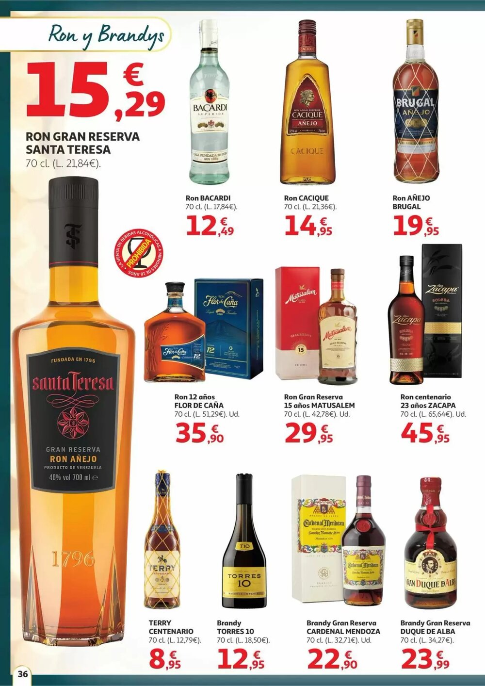 Folleto promocional de Alcampo válido desde el 11/12/2025 - Página 36.