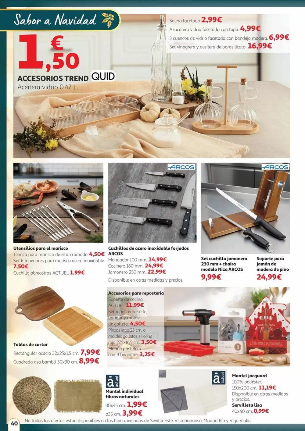 Folleto promocional de Alcampo válido desde el 11/12/2025 - Página 40.