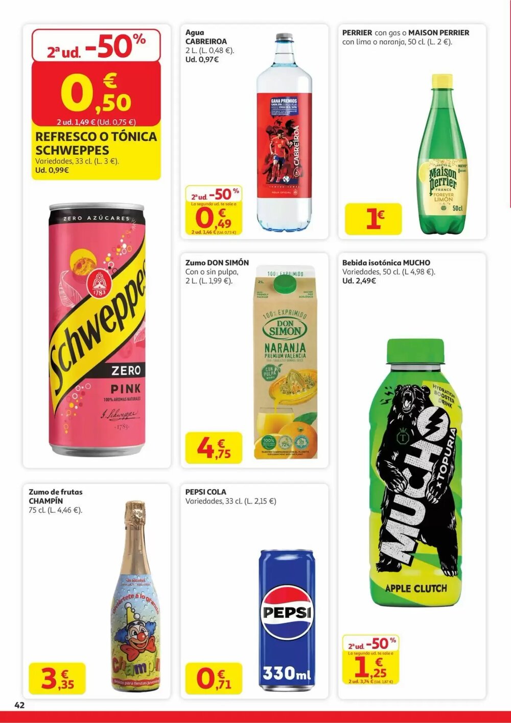 Folleto promocional de Alcampo válido desde el 11/12/2025 - Página 42.