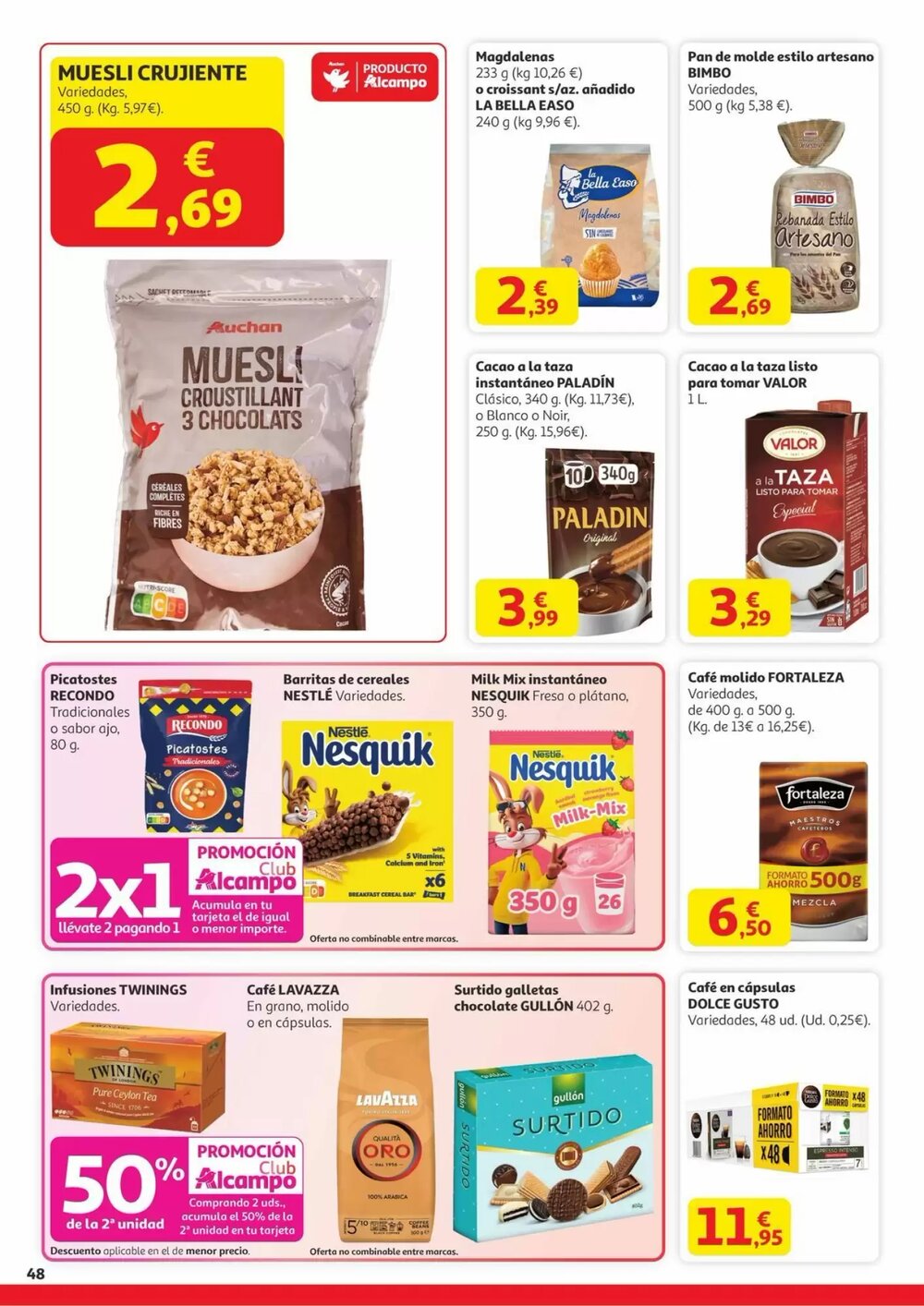 Folleto promocional de Alcampo válido desde el 11/12/2025 - Página 48.