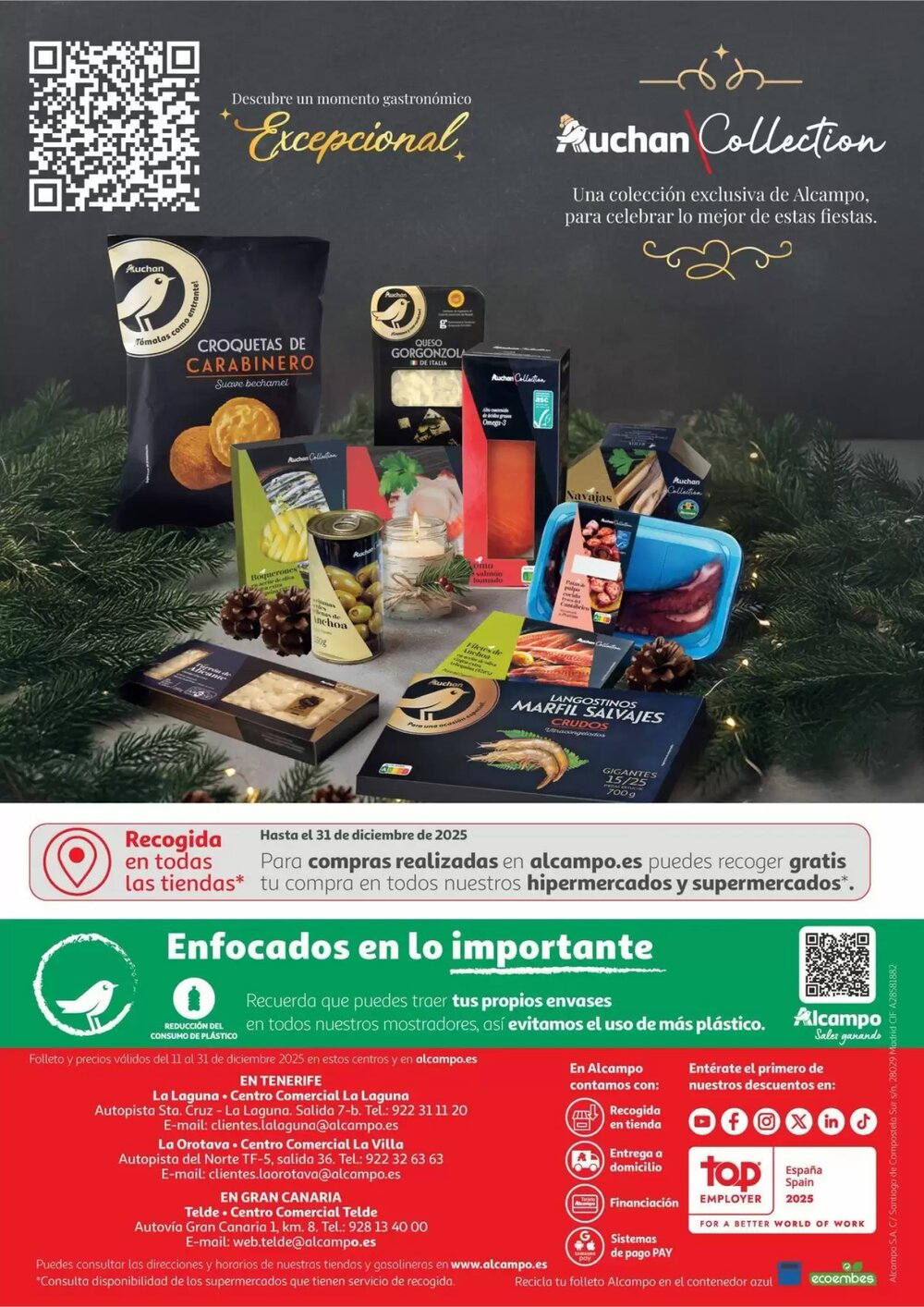 Folleto promocional de Alcampo válido desde el 11/12/2025 - Página 56.