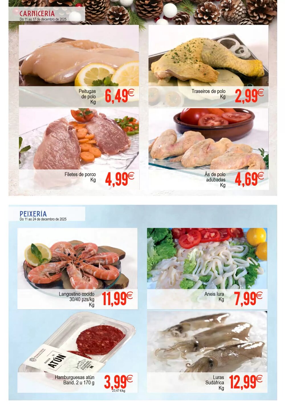 Folleto promocional de Supermercados Aquí válido desde el 11/12/2025 - Página 2.