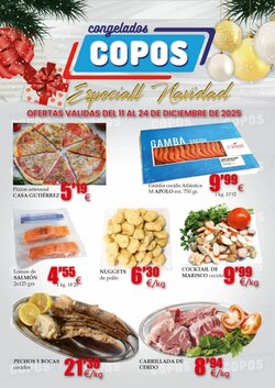 Folleto promocional de Congelados Copos válido desde el 11/12/2025