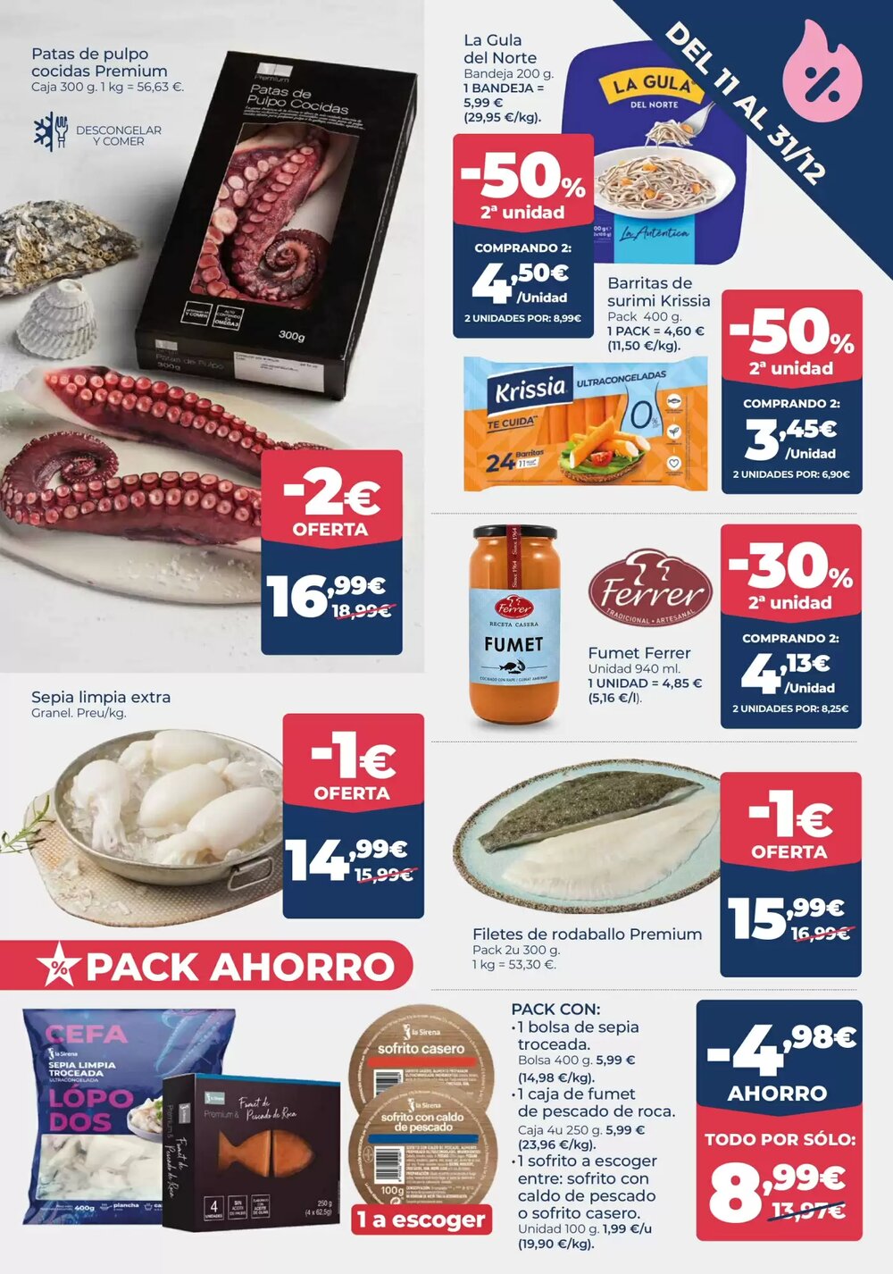 Folleto promocional de La Sirena válido desde el 11/12/2025 - Página 3.