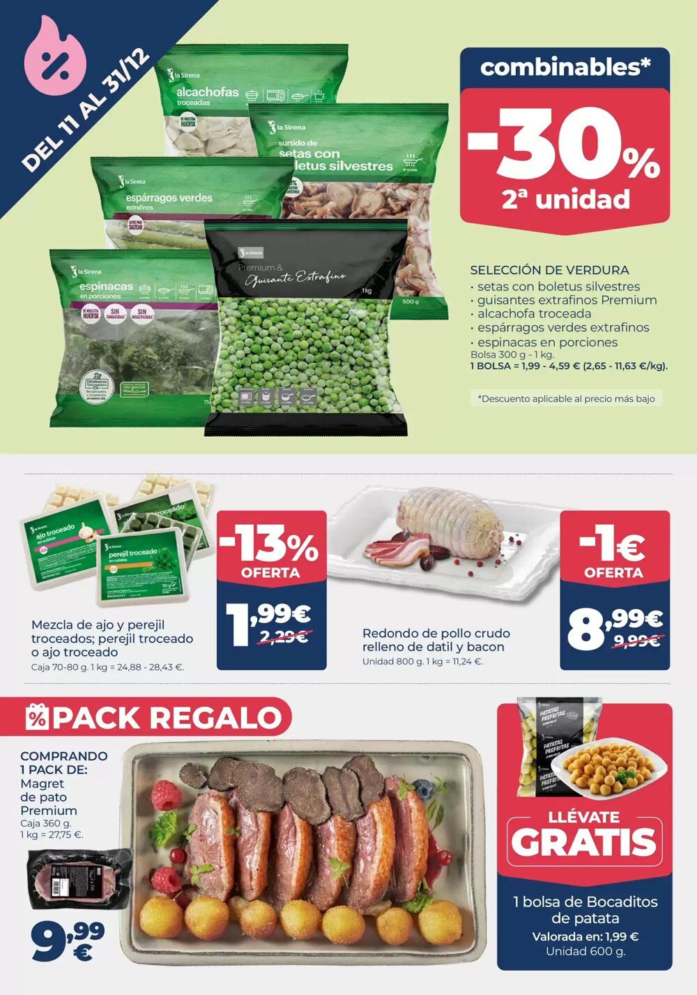 Folleto promocional de La Sirena válido desde el 11/12/2025 - Página 4.