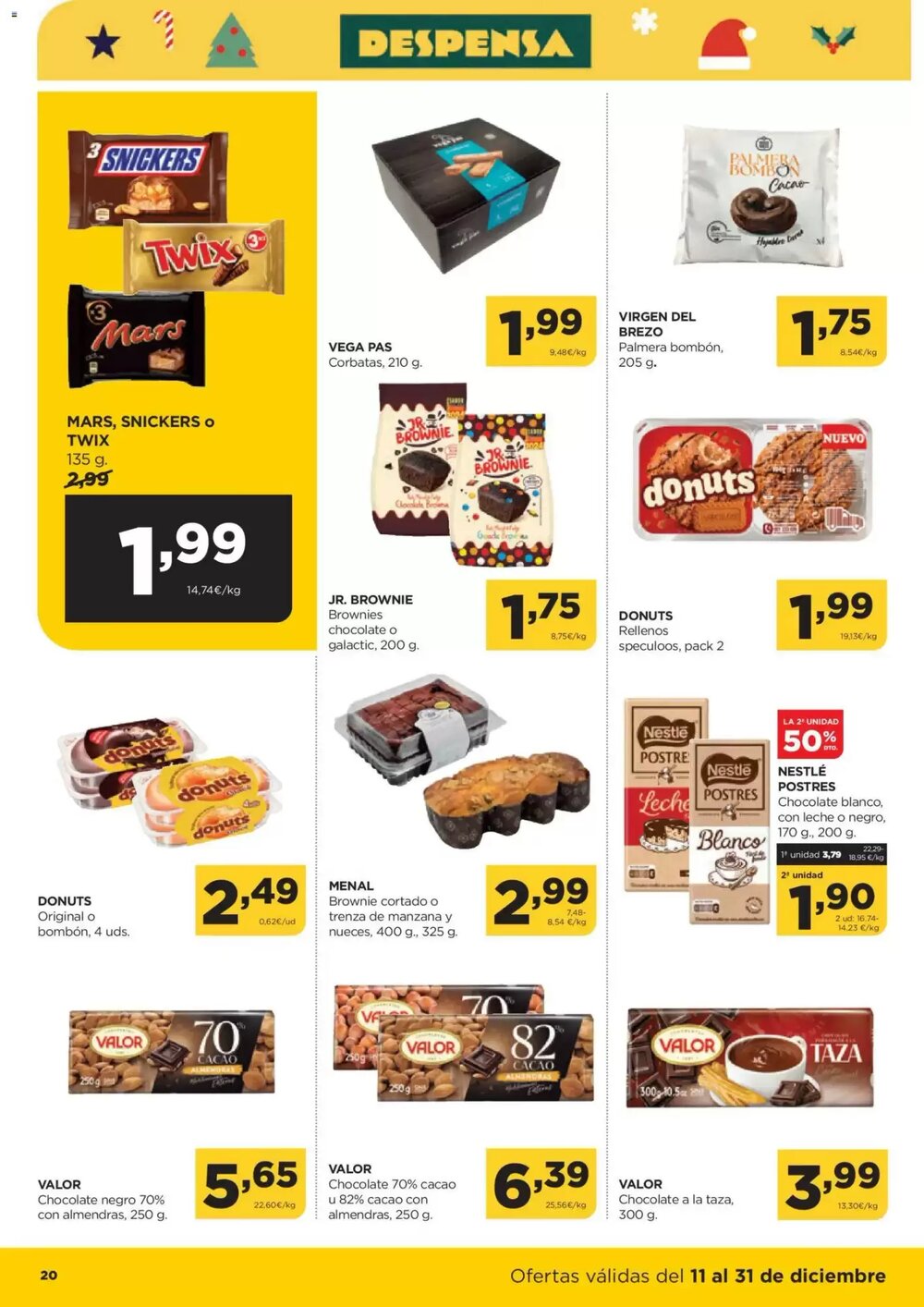 Folleto promocional de Alimerka válido desde el 11/12/2025 - Página 22.