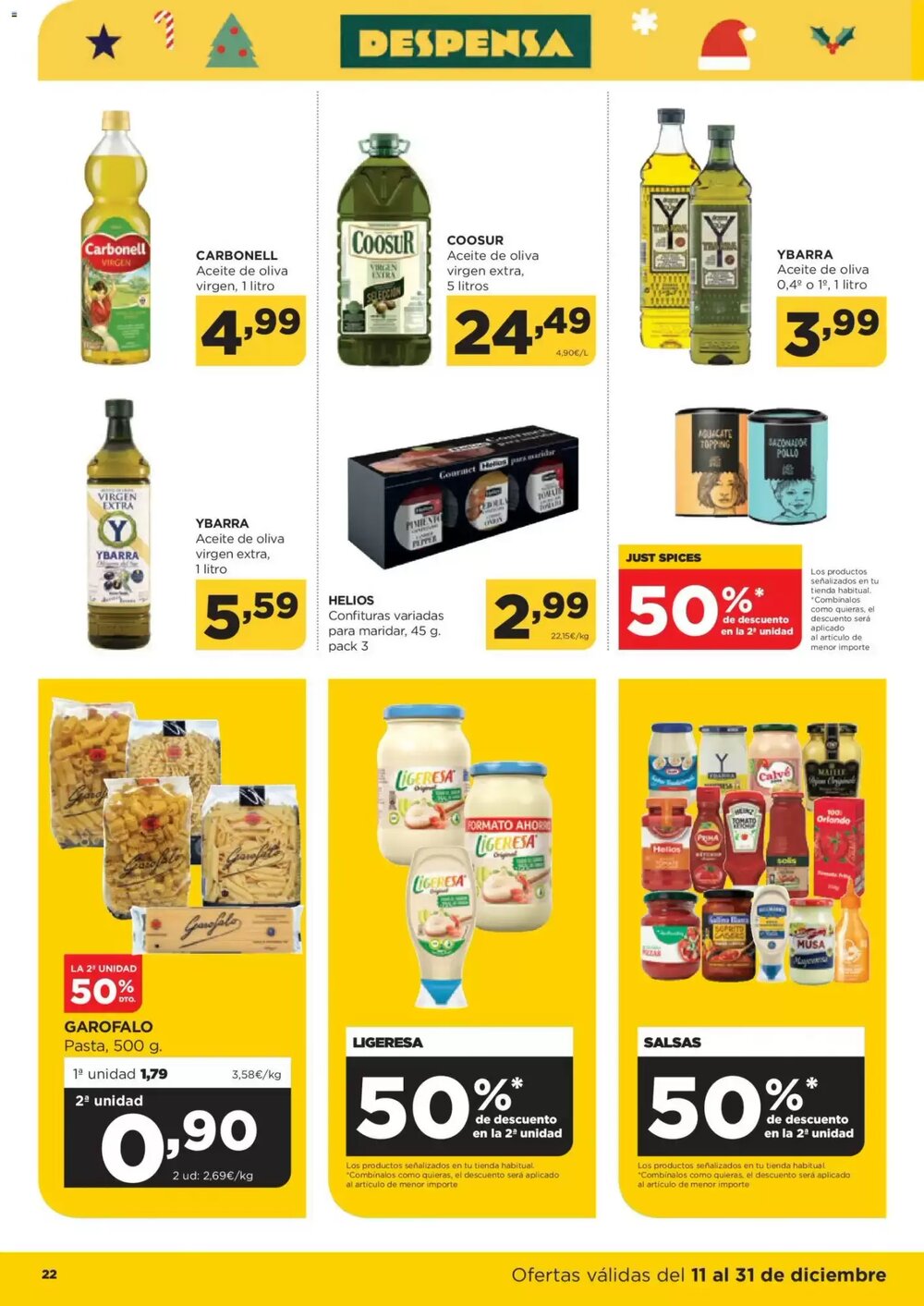 Folleto promocional de Alimerka válido desde el 11/12/2025 - Página 24.