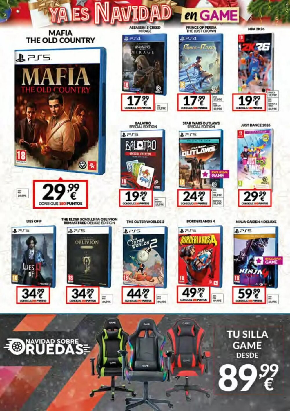 Folleto promocional de Game válido desde el 11/12/2025 - Página 2.