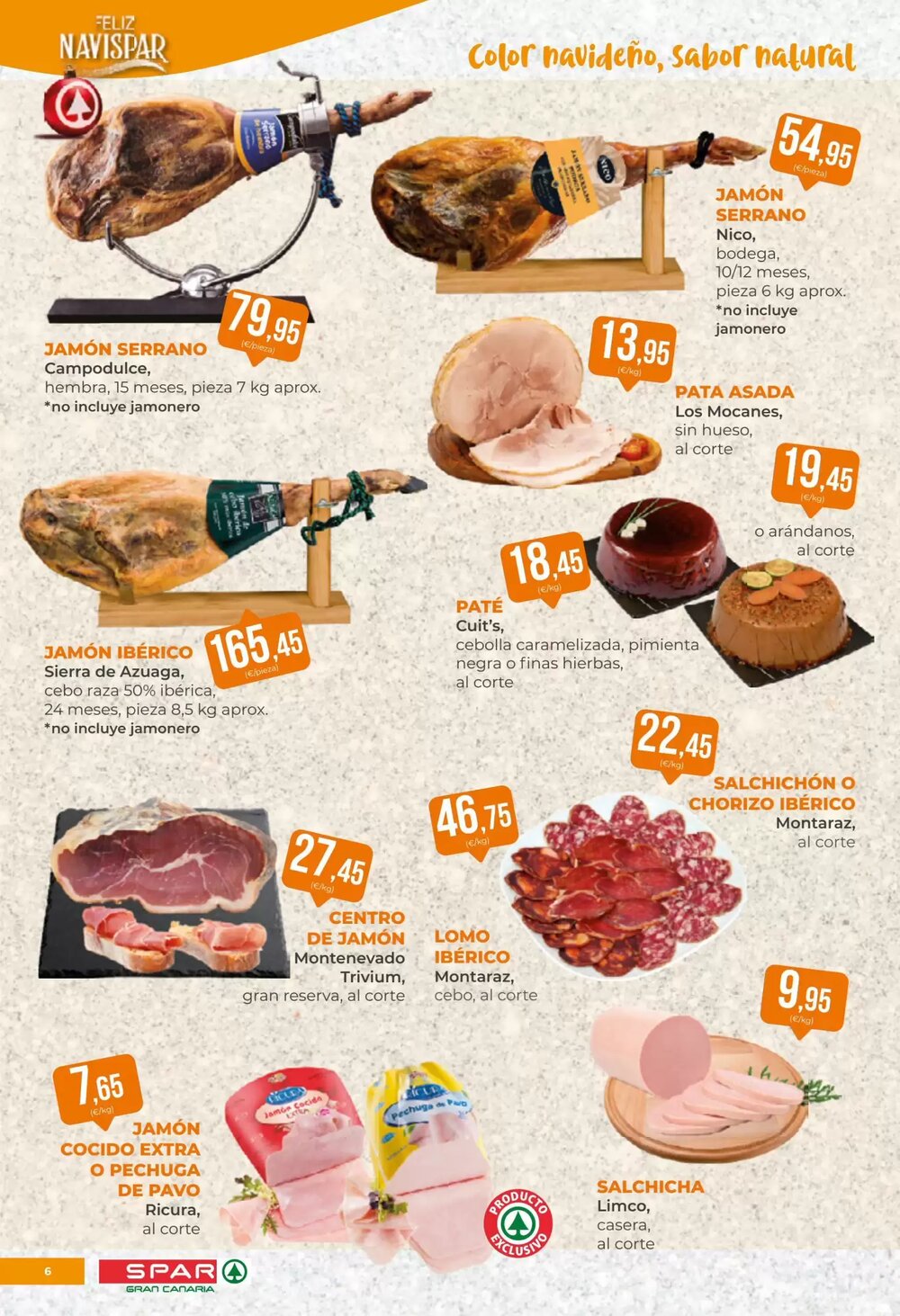 Folleto promocional de SPAR Gran Canaria válido desde el 12/12/2025 - Página 6.