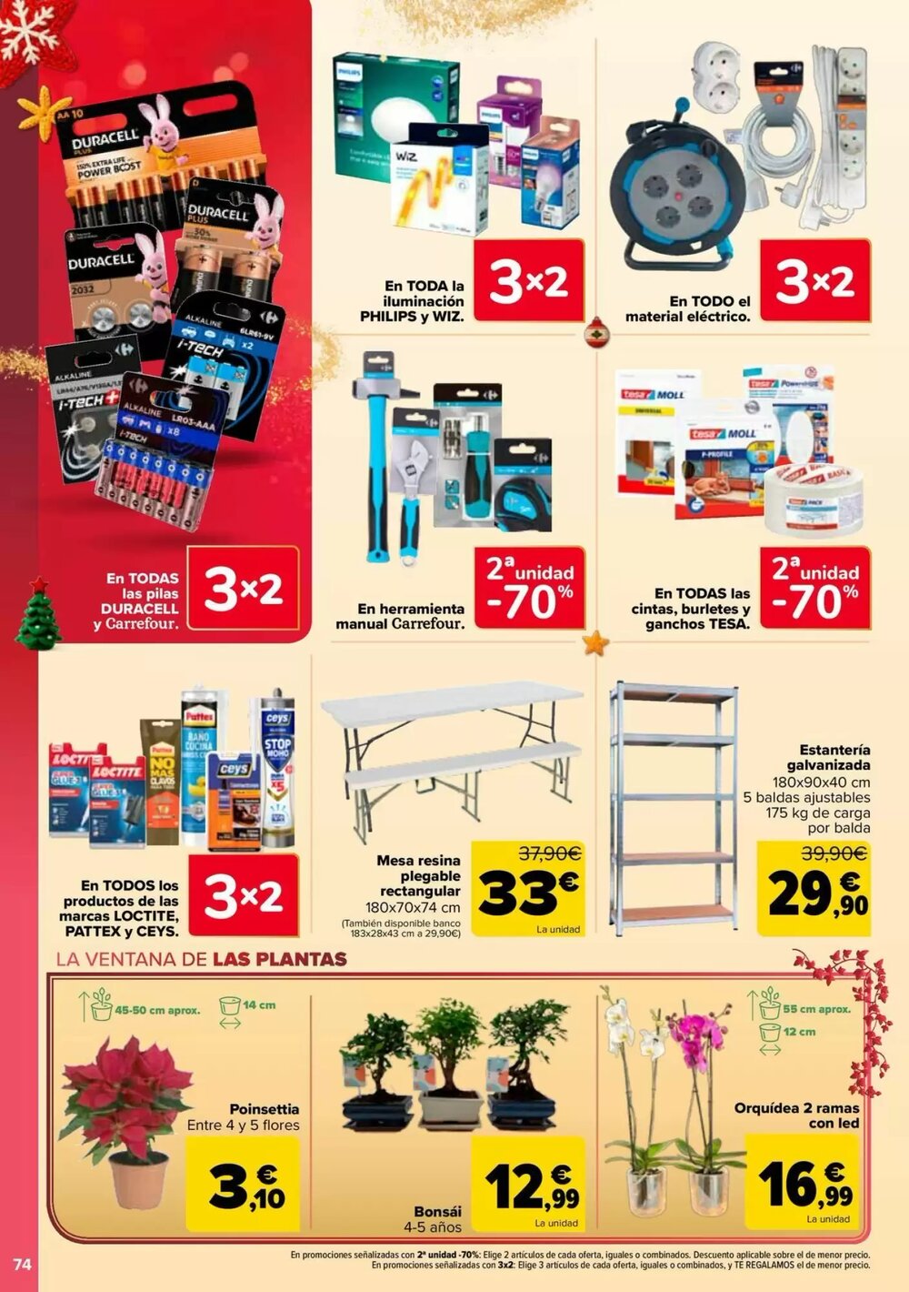 Folleto promocional de Carrefour válido desde el 12/12/2025 - Página 74.