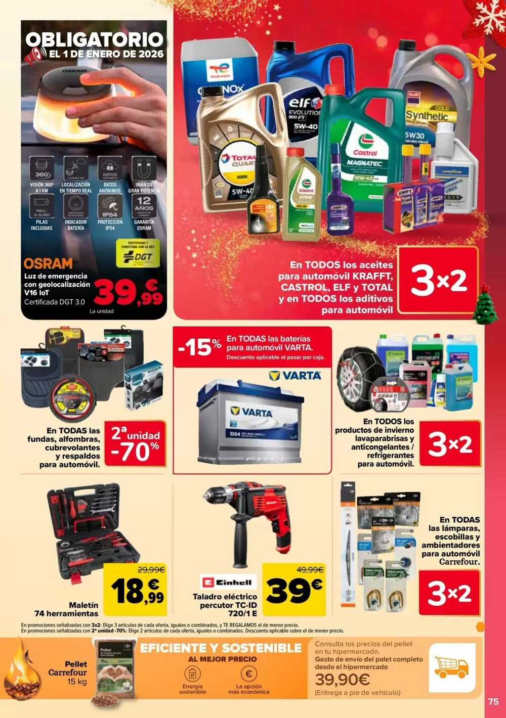 Folleto promocional de Carrefour válido desde el 12/12/2025 - Página 75.