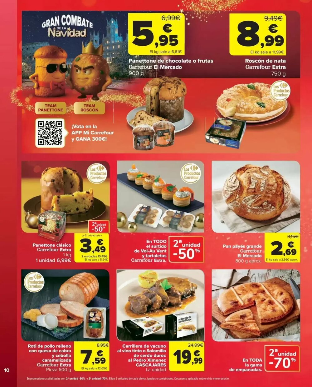 Folleto promocional de Carrefour Market válido desde el 12/12/2025 - Página 10.