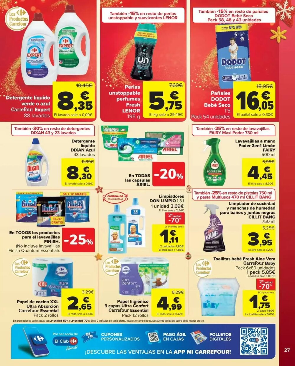 Folleto promocional de Carrefour Market válido desde el 12/12/2025 - Página 27.