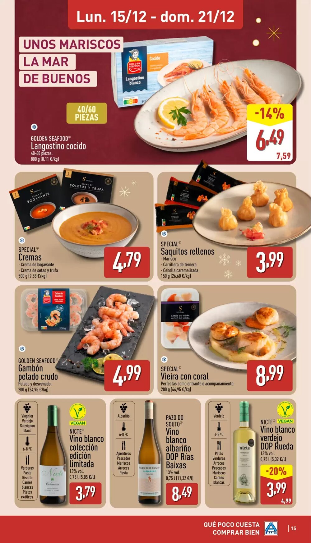 Folleto promocional de ALDI válido desde el 15/12/2025 - Página 15.
