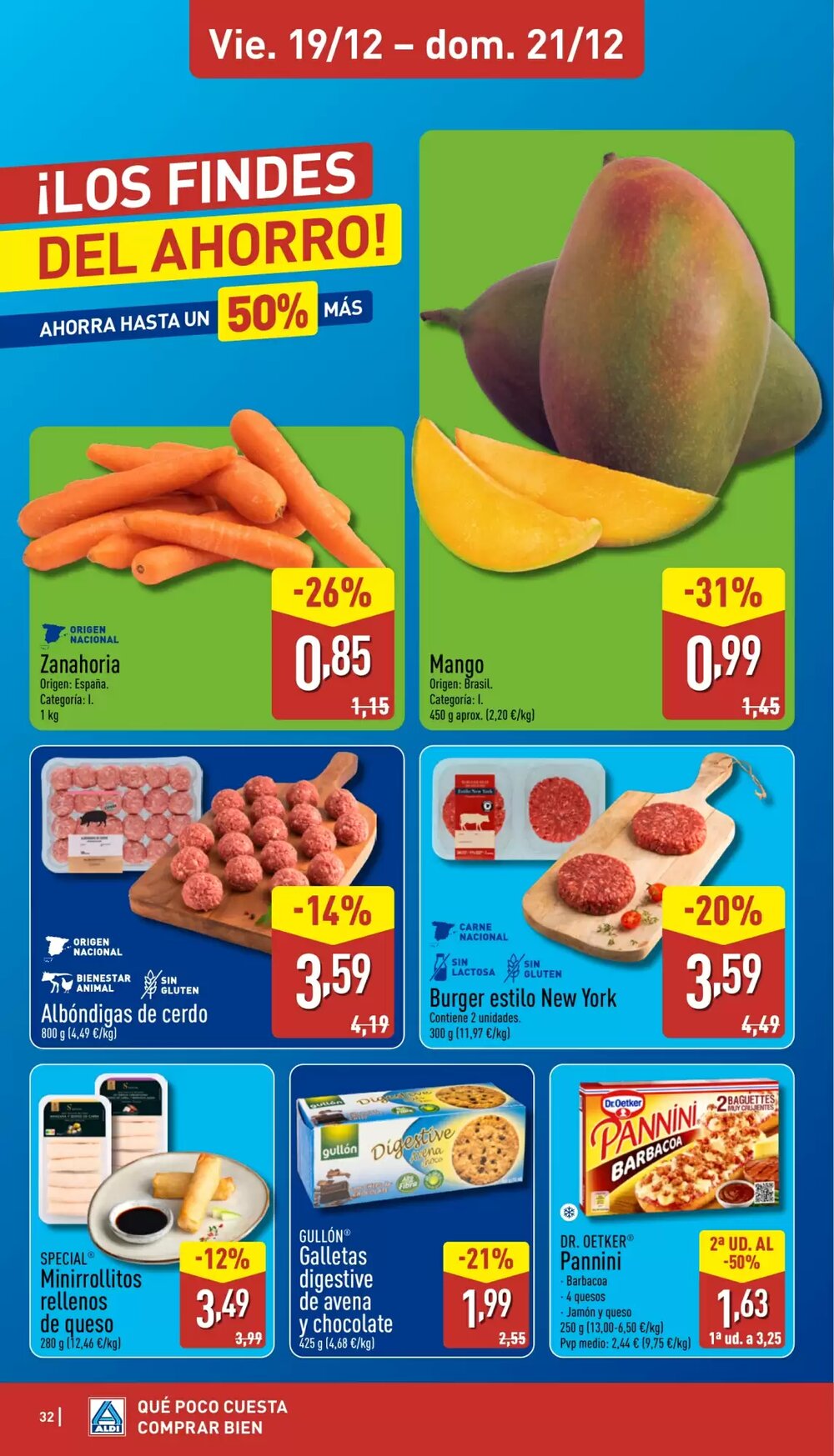 Folleto promocional de ALDI válido desde el 15/12/2025 - Página 32.