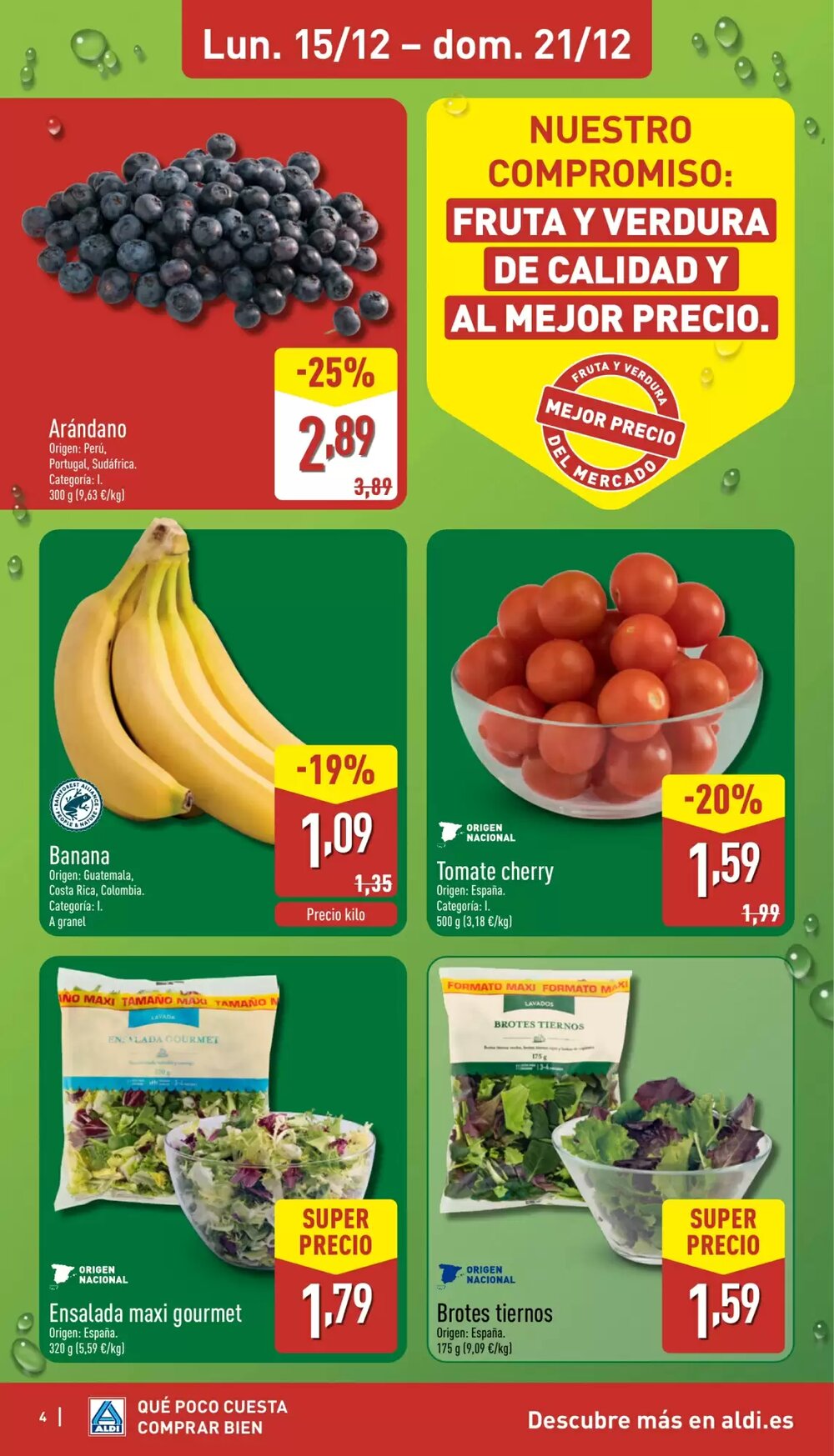 Folleto promocional de ALDI válido desde el 15/12/2025 - Página 4.