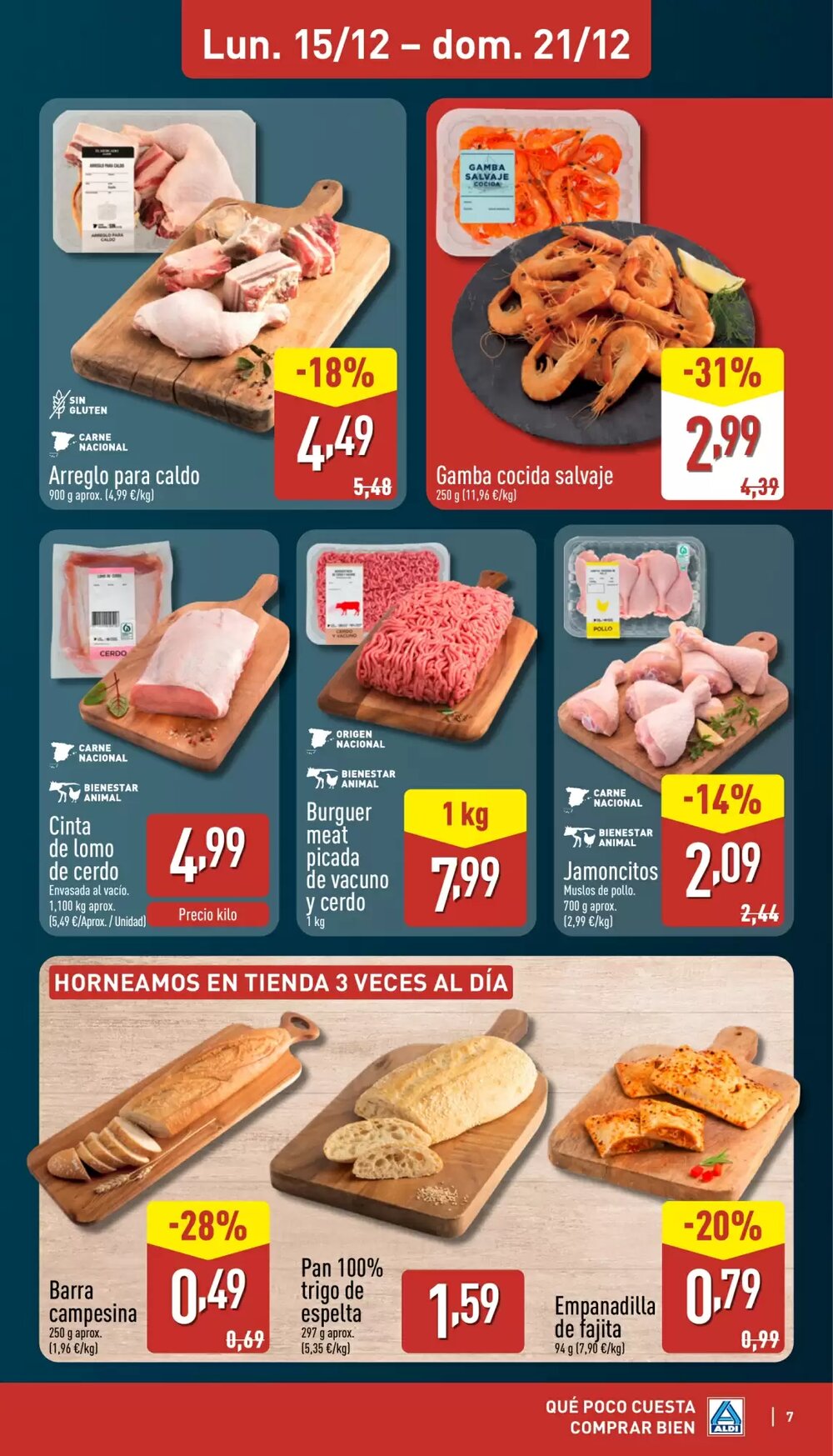 Folleto promocional de ALDI válido desde el 15/12/2025 - Página 7.
