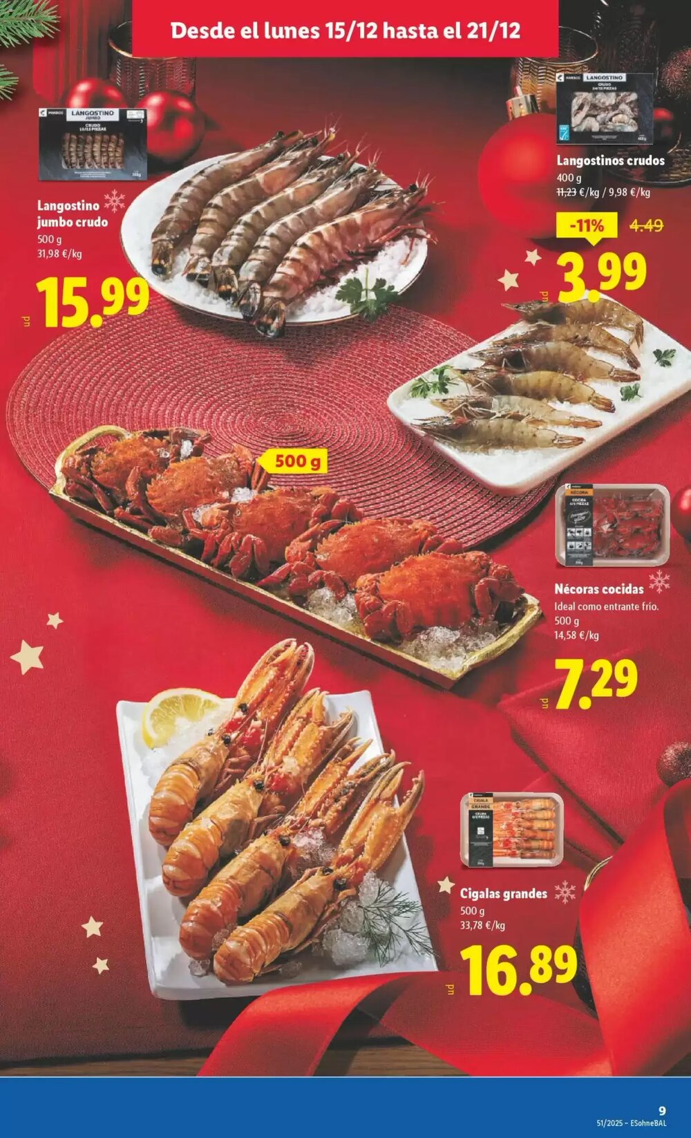 Folleto promocional de Lidl válido desde el 15/12/2025 - Página 11.