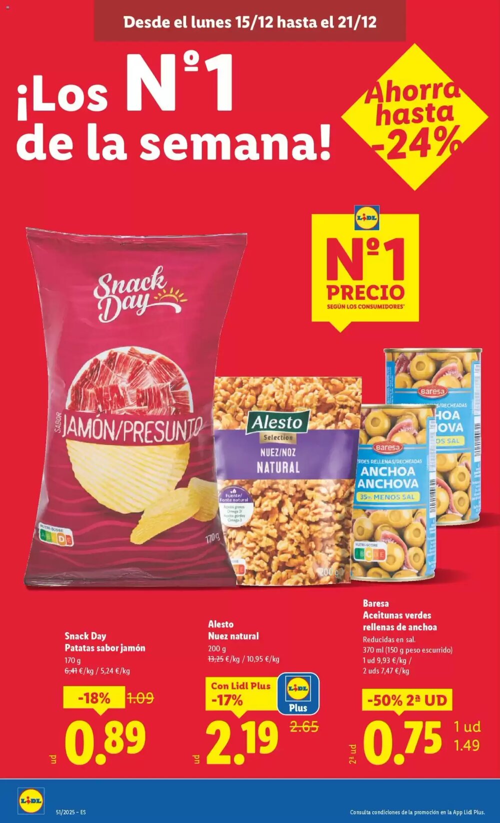 Folleto promocional de Lidl válido desde el 15/12/2025 - Página 16.