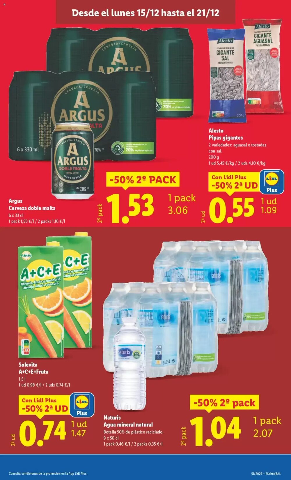 Folleto promocional de Lidl válido desde el 15/12/2025 - Página 19.