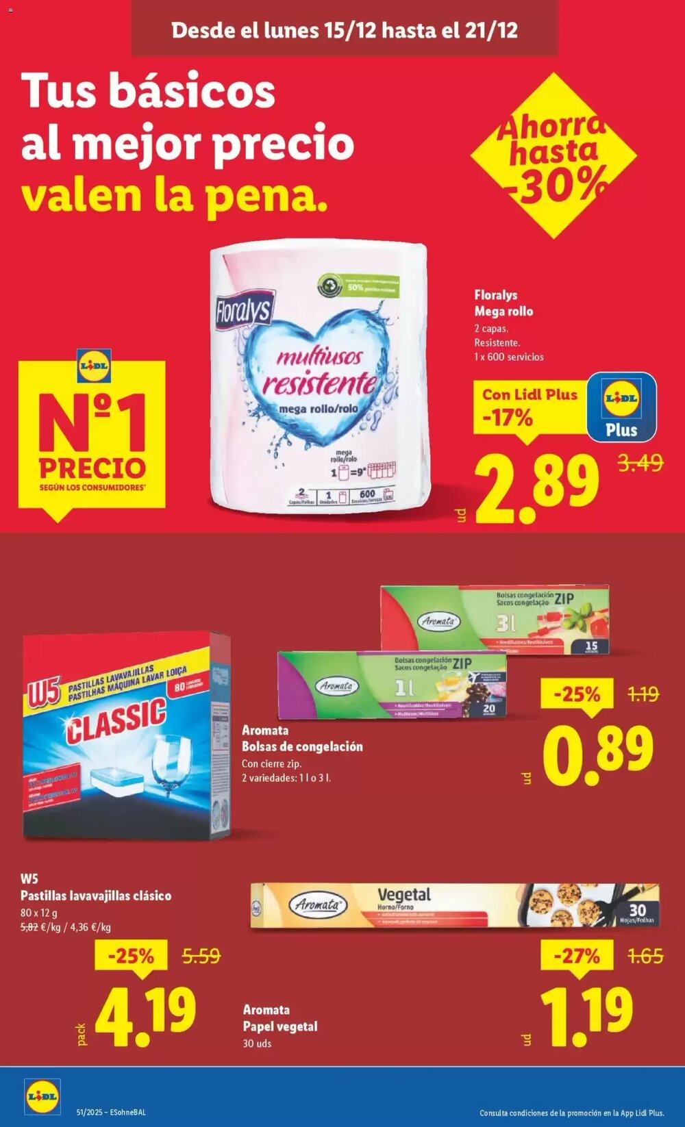 Folleto promocional de Lidl válido desde el 15/12/2025 - Página 20.