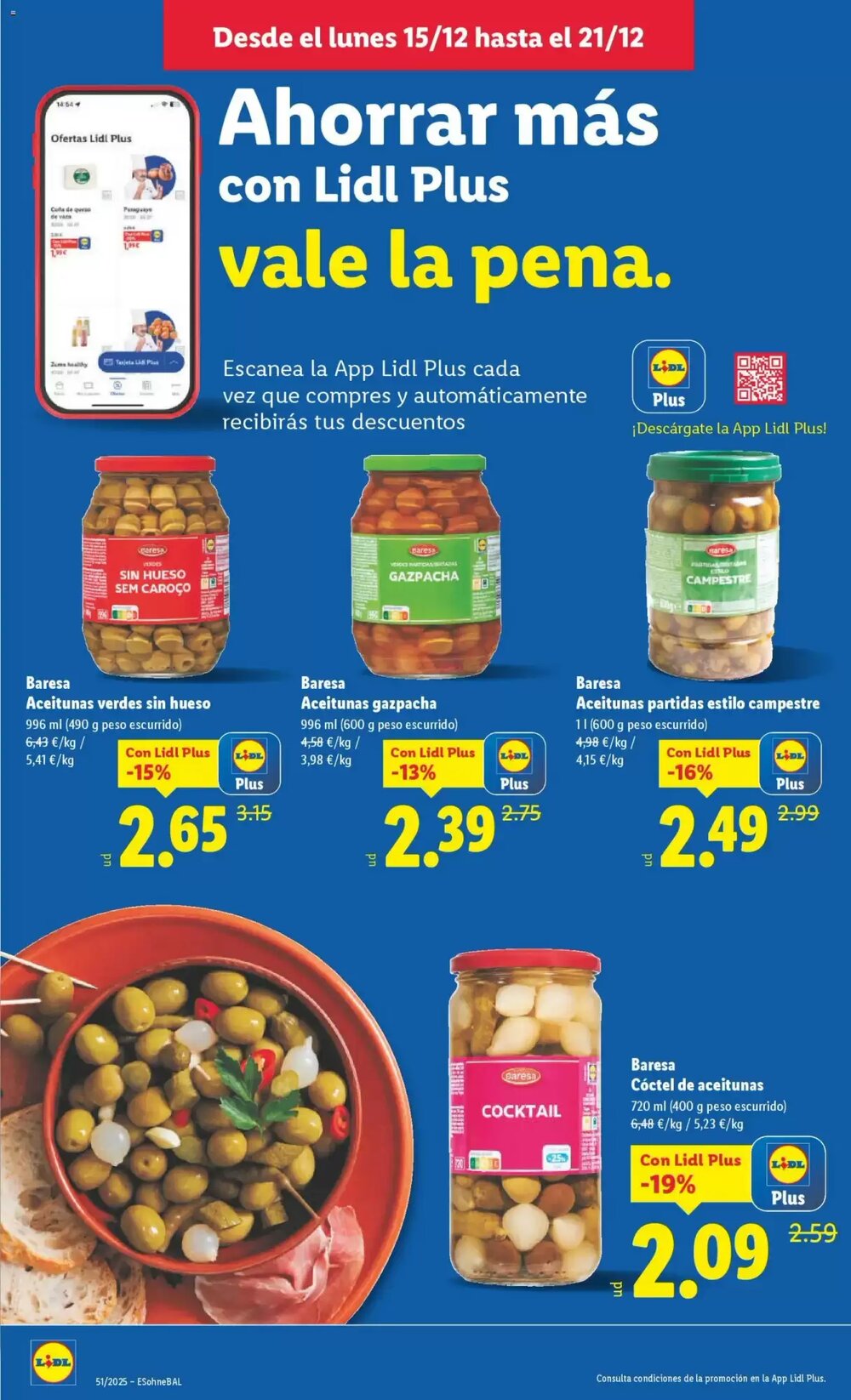 Folleto promocional de Lidl válido desde el 15/12/2025 - Página 22.