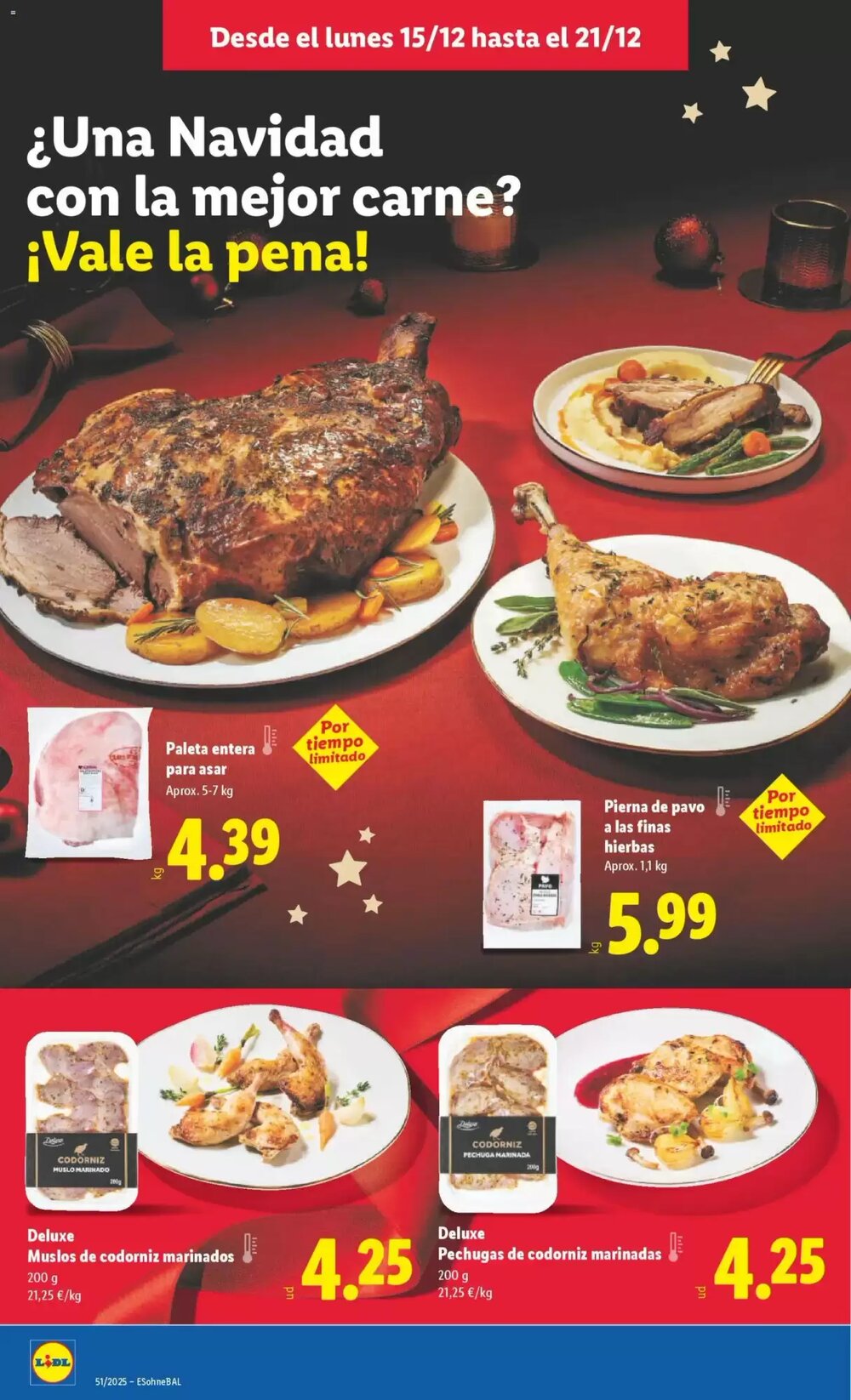 Folleto promocional de Lidl válido desde el 15/12/2025 - Página 4.