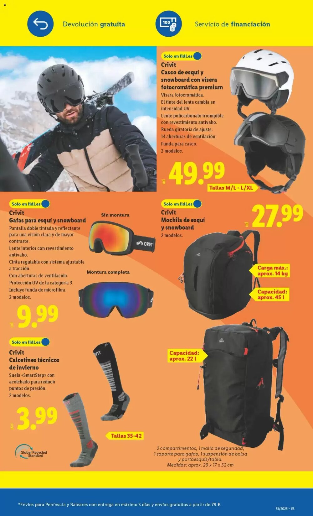 Folleto promocional de Lidl válido desde el 15/12/2025 - Página 3.